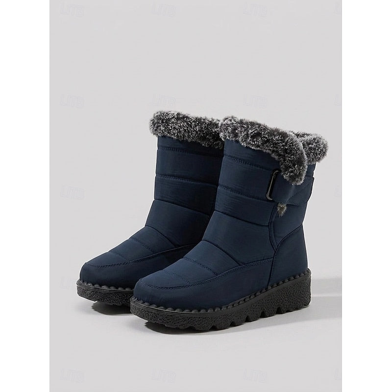 Damen Boots mit kuscheligem Fleece und rutschfester Sohle - 2 - Annoboutique