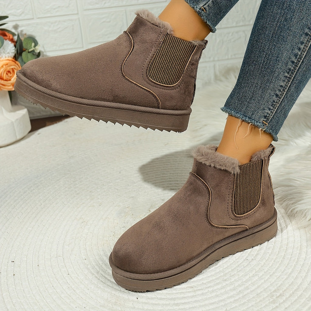 Damen Stiefeletten mit Komfort-Futter und rutschfester Sohle - 1 - Annoboutique