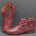 Damen Stiefeletten mit Reißverschluss und modischem Knöchelschutz - 1 - Annoboutique