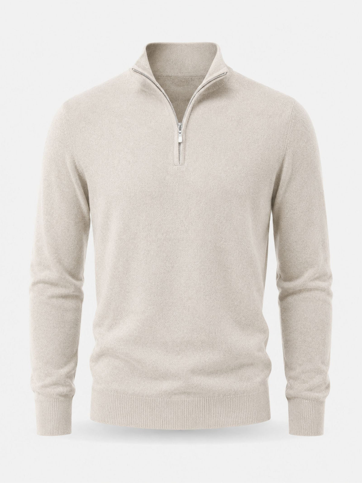 Pullover Damen mit Halbzip und figurbetontem Design - 5 - Annoboutique