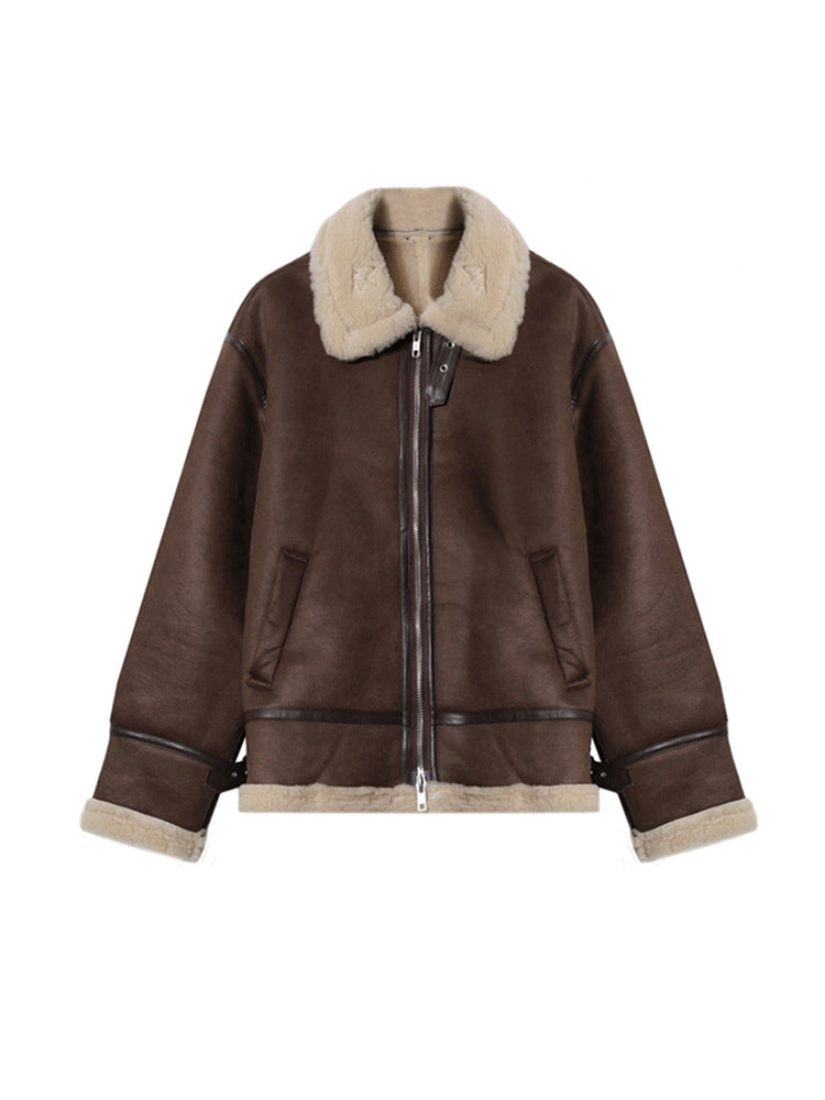 Herrenjacke im lockeren Schnitt mit traditionellem Reißverschluss - 1 - Annoboutique
