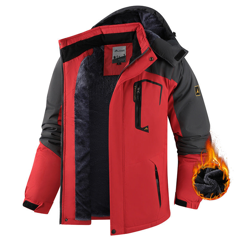 Moderne Herrenjacke im Regular Fit mit abnehmbarer Kapuze - 6 - Annoboutique