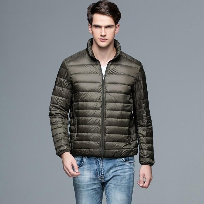 Moderne Herrenjacke im Slim-Fit-Design mit praktischer Reißverschlusstasche - 2 - Annoboutique