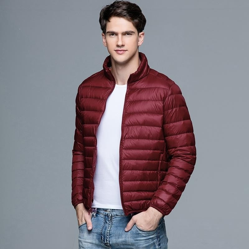 Moderne Herrenjacke im Slim-Fit-Design mit praktischer Reißverschlusstasche - 3 - Annoboutique