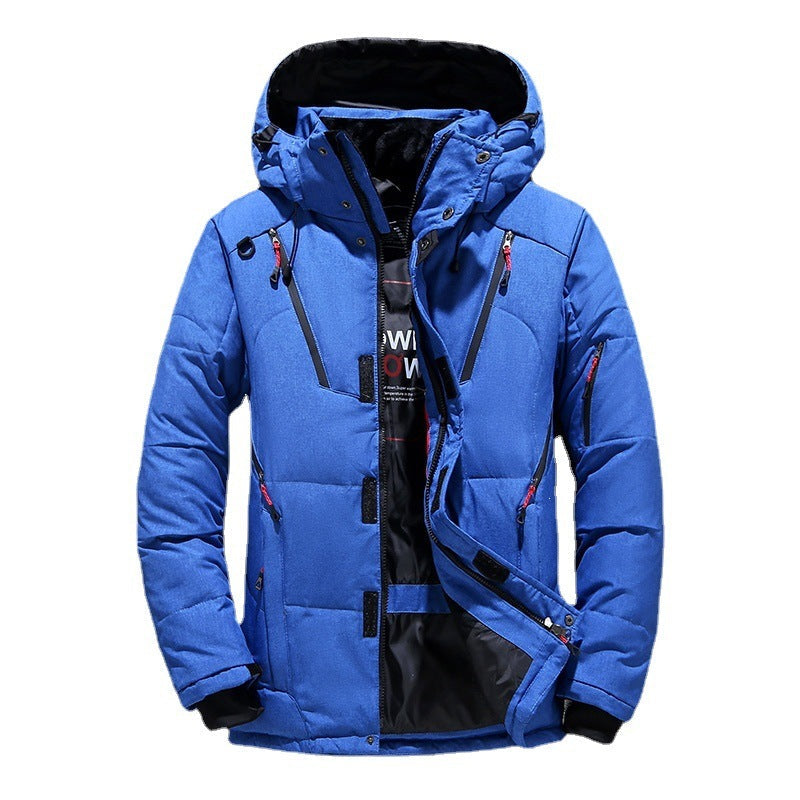 Modische Herren Winterjacke mit Kapuze im Slim Fit Stil - 3 - Annoboutique
