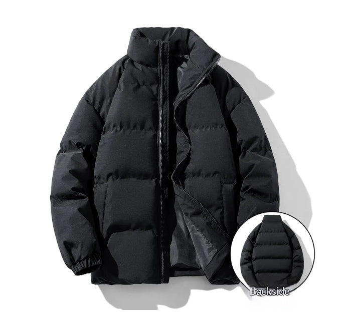 Herren Steppjacke mit modernem Kragen und lässigem Schnitt - 3 - Annoboutique