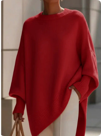 Stilvoller Damenpullover mit Relaxed Fit und Einzigartigem Design - 4 - Annoboutique