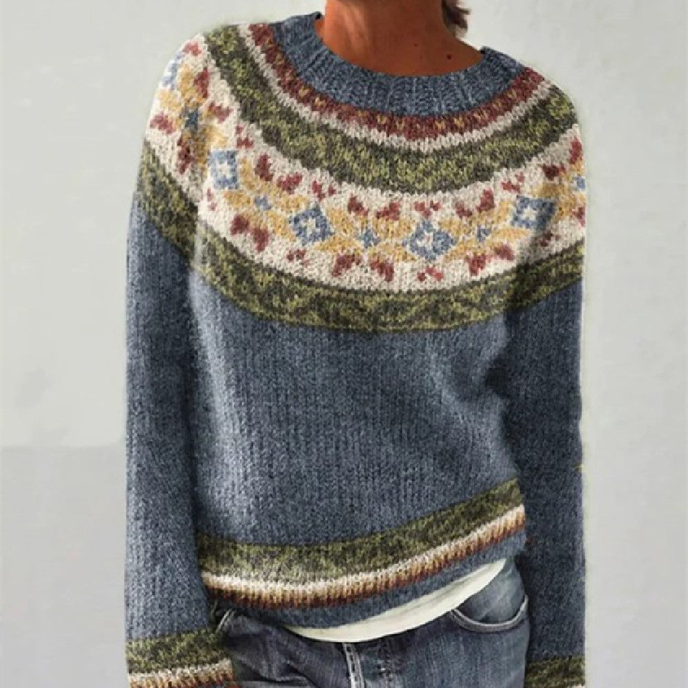 Bequemer Damenpullover mit Einzigartigen Designs für Stilbewusste - 4 - Annoboutique