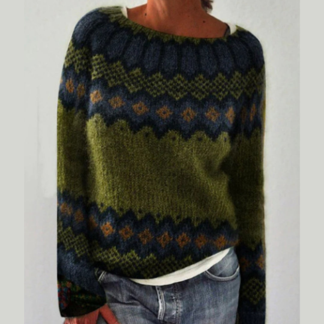Bequemer Damenpullover mit Einzigartigen Designs für Stilbewusste - 5 - Annoboutique
