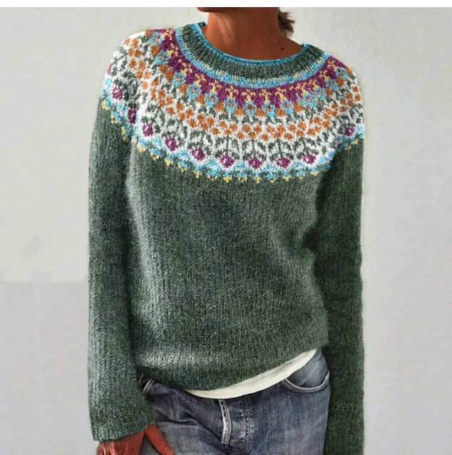Bequemer Damenpullover mit Einzigartigen Designs für Stilbewusste - 6 - Annoboutique