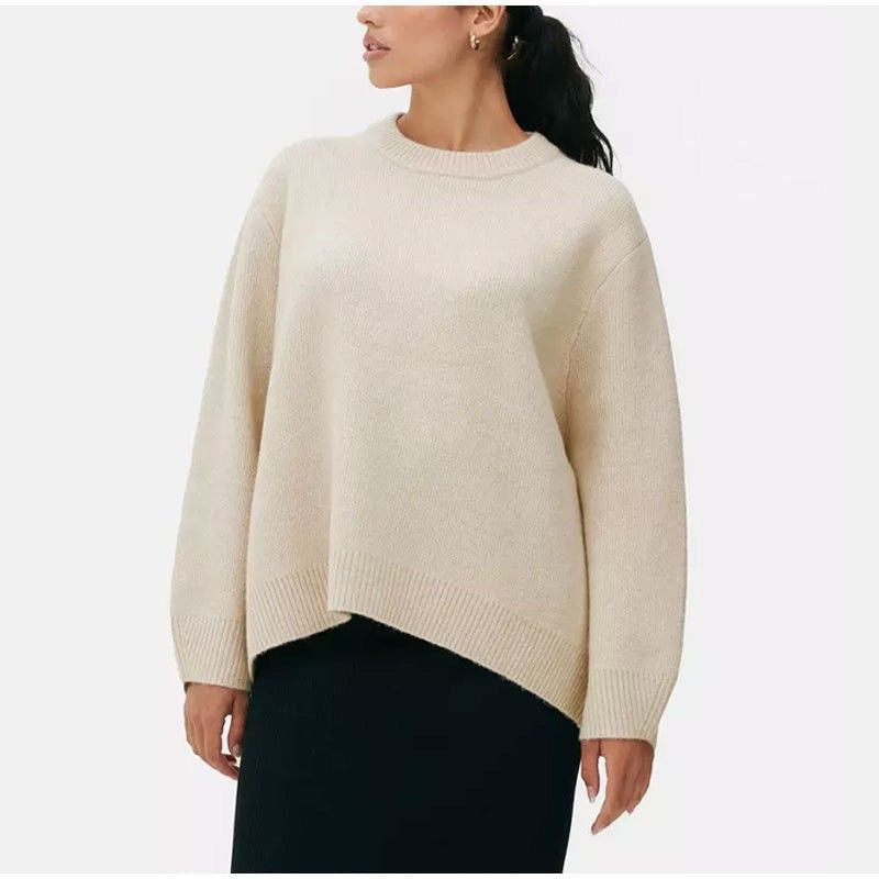 Damenpullover im Regular Fit mit langen Ärmeln für jeden Anlass - 2 - Annoboutique
