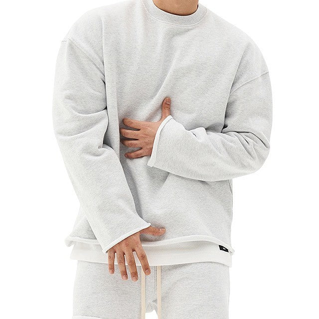 Herrenpullover mit Lässigem Schnitt und Rundhalsdesign - 4 - Annoboutique