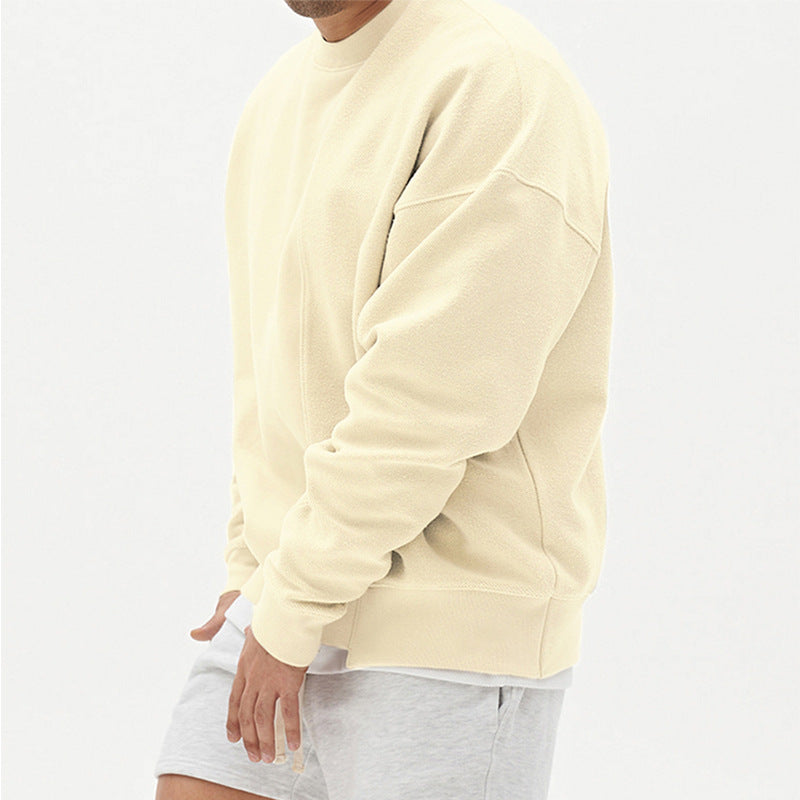 Herrenpullover mit Lässigem Schnitt und Rundhalsdesign - 5 - Annoboutique