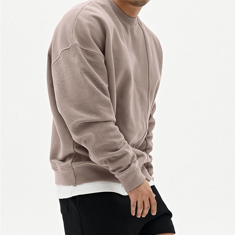 Herrenpullover mit Lässigem Schnitt und Rundhalsdesign - 7 - Annoboutique