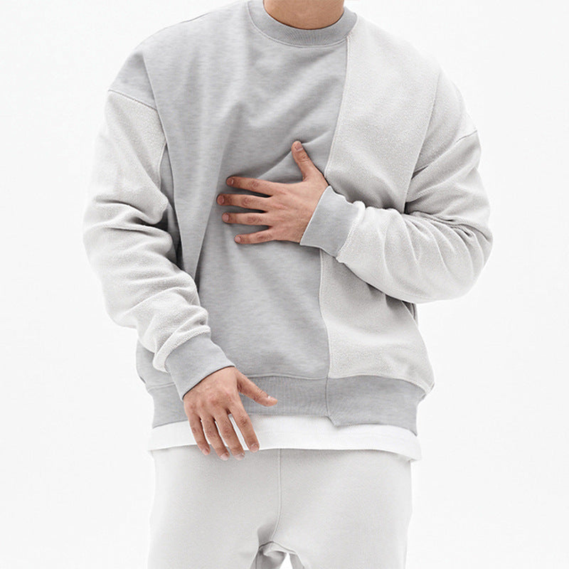 Herrenpullover mit Lässigem Schnitt und Rundhalsdesign - 9 - Annoboutique