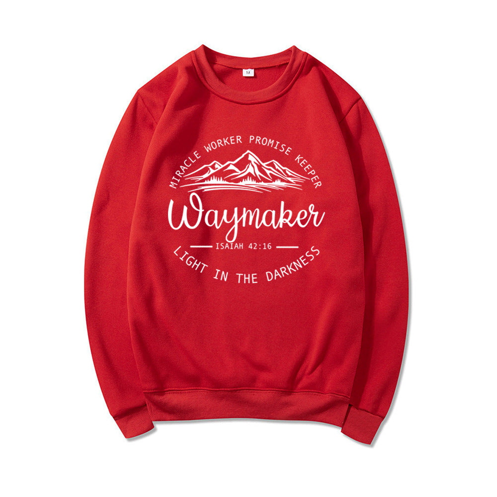 Damen Sweatshirt im Lässigen Stil mit Motivdruck - 7 - Annoboutique