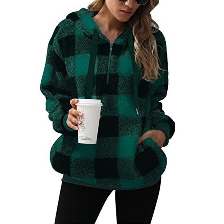 Damen Hoodie mit lässigem Schnitt und praktischen Taschen - 2 - Annoboutique