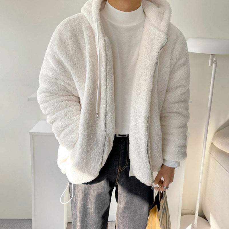 Herrenjacke mit lässiger Passform und Kapuze für entspannte Tage - 3 - Annoboutique