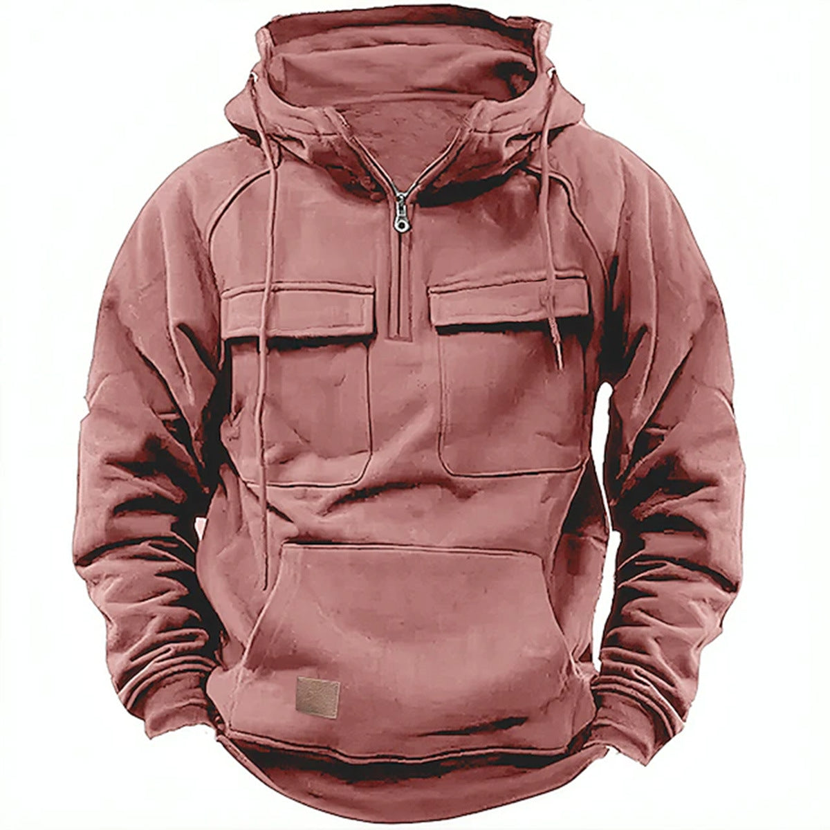 Herren Sweatshirt mit lässiger Passform und nützlichen Taschen - 6 - Annoboutique