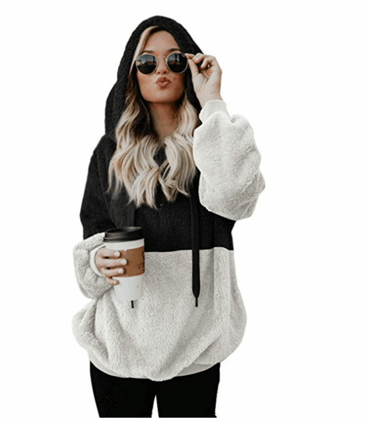Damen Hoodie mit lässiger Passform und stylischen Reißverschlussdetails - 3 - Annoboutique