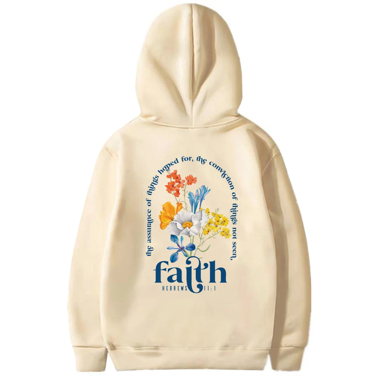 Damen Hoodie mit Blumenmotiv und Lässig Schnitt - 3 - Annoboutique