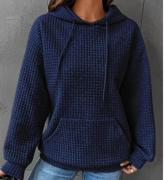 Damen Hoodie im lässigen Stil mit praktischer Kängurutasche - 11 - Annoboutique