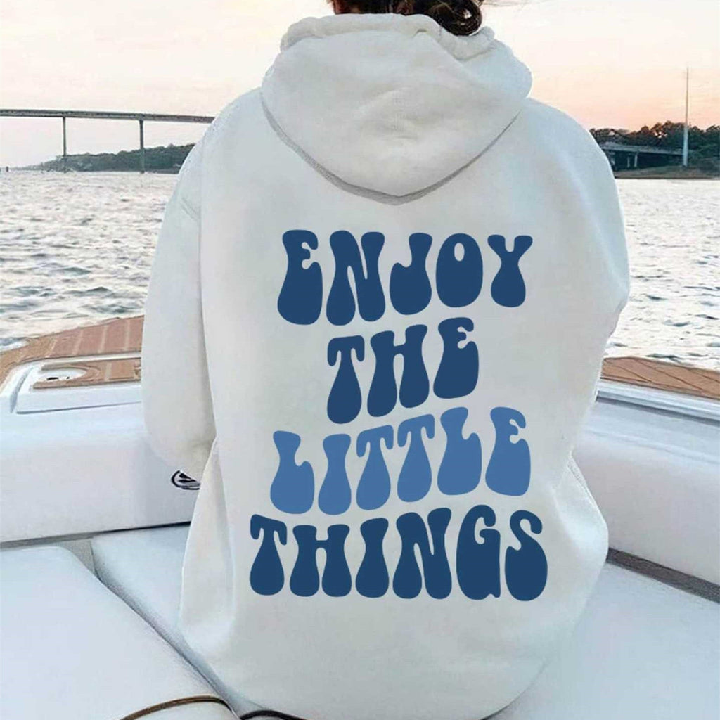 Damen Hoodie im Oversized-Stil mit praktischer Fronttasche - 7 - Annoboutique