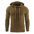 Modischer Herren Hoodie mit figurbetontem Schnitt und strukturiertem Material - 7 - Annoboutique
