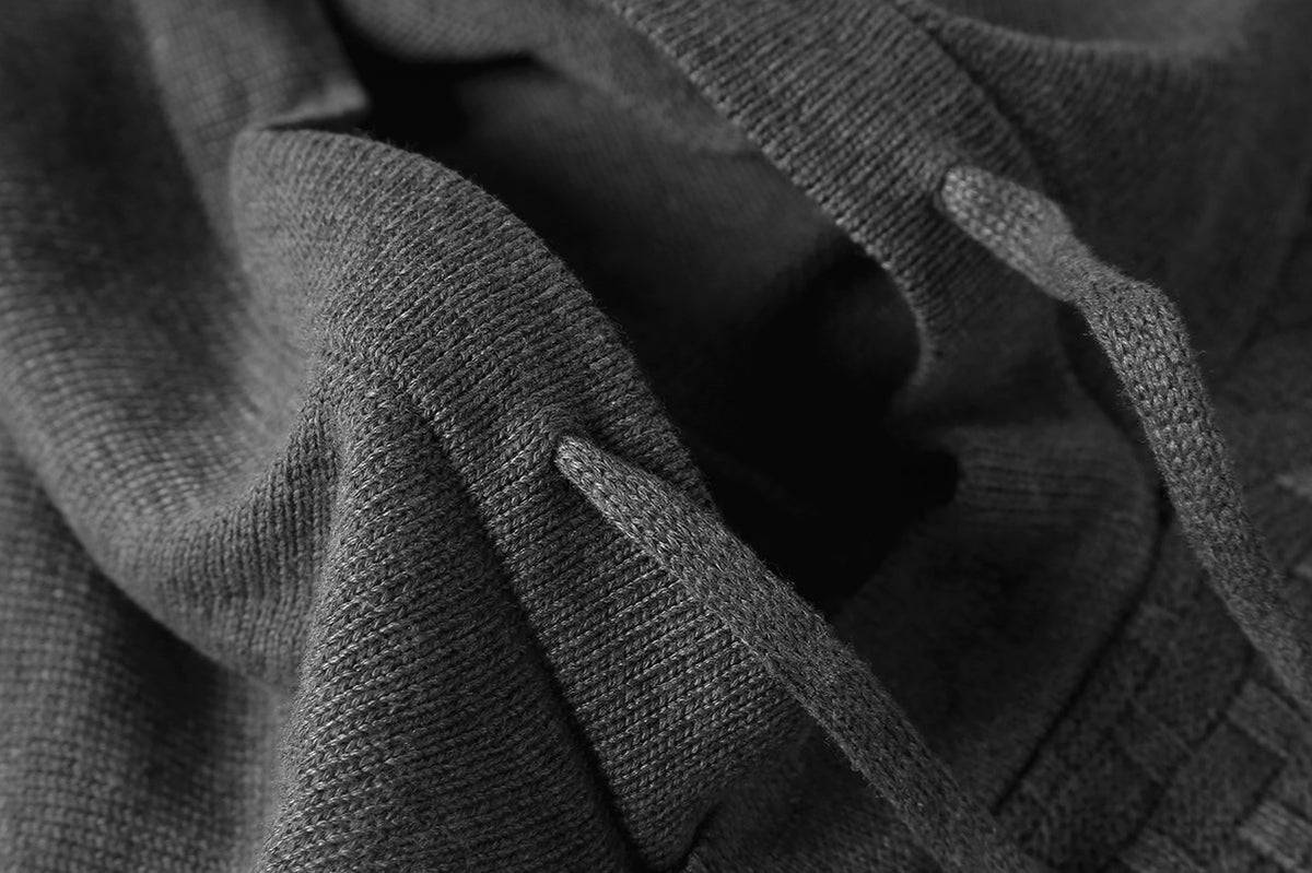 Modischer Herren Hoodie mit figurbetontem Schnitt und strukturiertem Material - 20 - Annoboutique