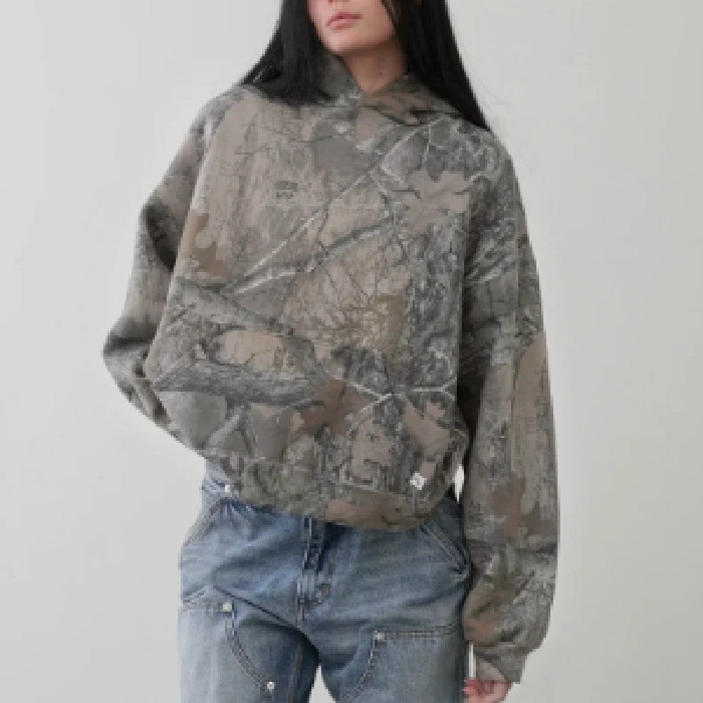 Damen Hoodie im lässigen Design mit kreativem Druck - 6 - Annoboutique