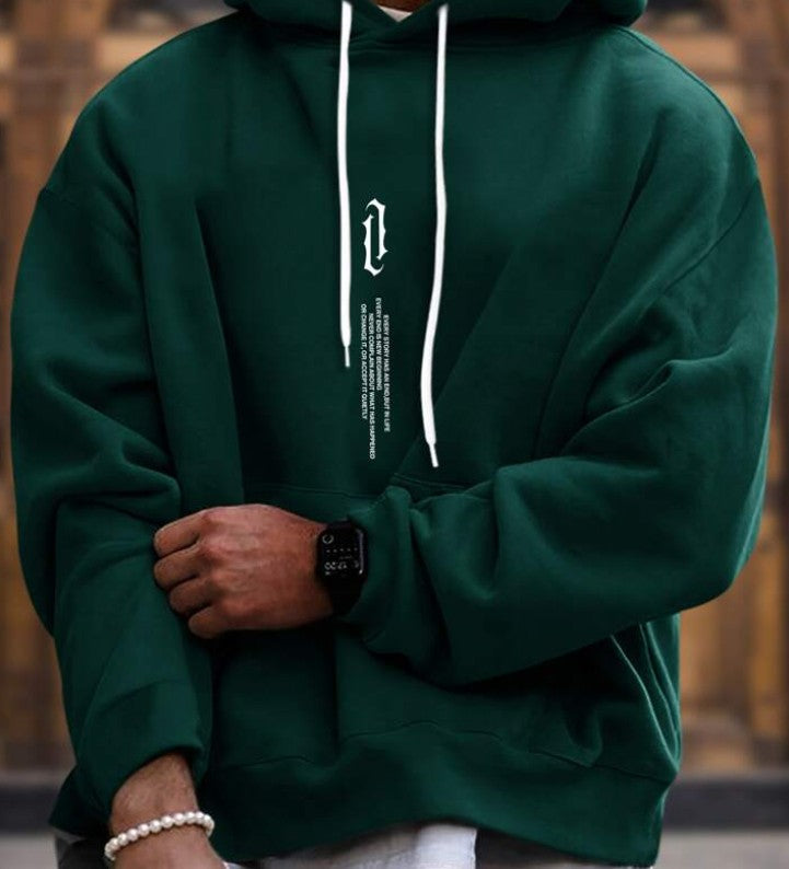 Lässiger Herren Hoodie mit praktischer Kängurutasche - 1 - Annoboutique