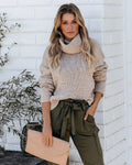 Damen Turtleneck Pullover im Relaxed Fit mit kuscheligem Kragen - 3 - Annoboutique