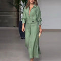 Stylisches Damenmaxikleid mit taillierter Silhouette - 1 - Annoboutique