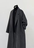 Damenmantel mit lässigem Schnitt und eleganten Knöpfen - 2 - Annoboutique