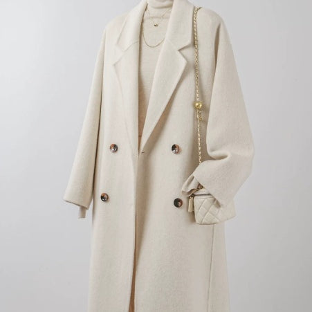 Damenmantel mit lässigem Schnitt und eleganten Knöpfen - 3 - Annoboutique
