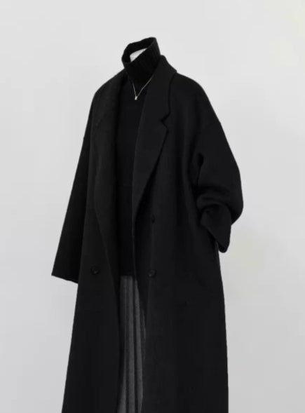 Damenmantel mit lässigem Schnitt und eleganten Knöpfen - 5 - Annoboutique