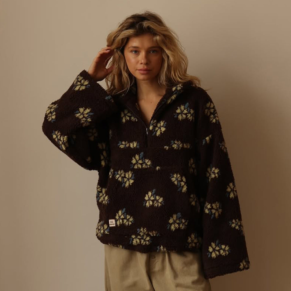 Lässiger Damenpullover mit großzügiger Fronttasche - 4 - Annoboutique