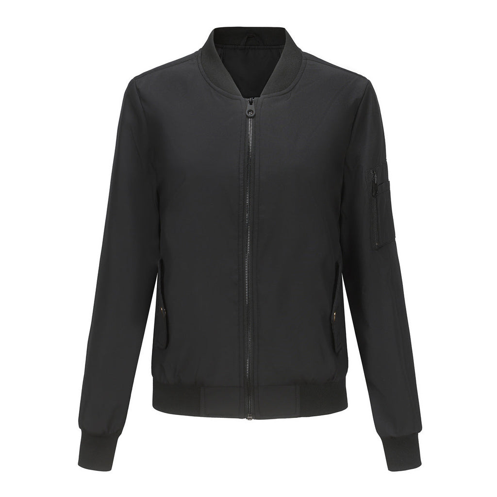 Stylische Damen Bomberjacke mit Praktischen Taschen und Lässiger Schnitt - 9 - Annoboutique