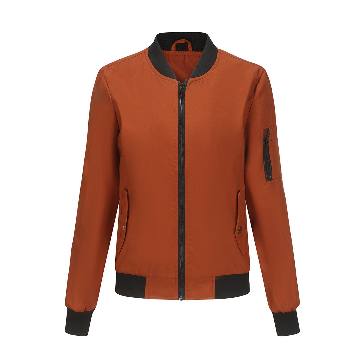 Stylische Damen Bomberjacke mit Praktischen Taschen und Lässiger Schnitt - 10 - Annoboutique
