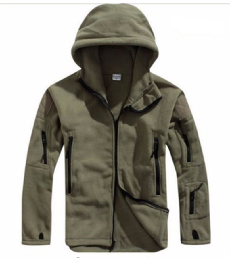 Taktische Herrenjacke mit Kapuze und praktischen Taschen für Abenteuer - 3 - Annoboutique