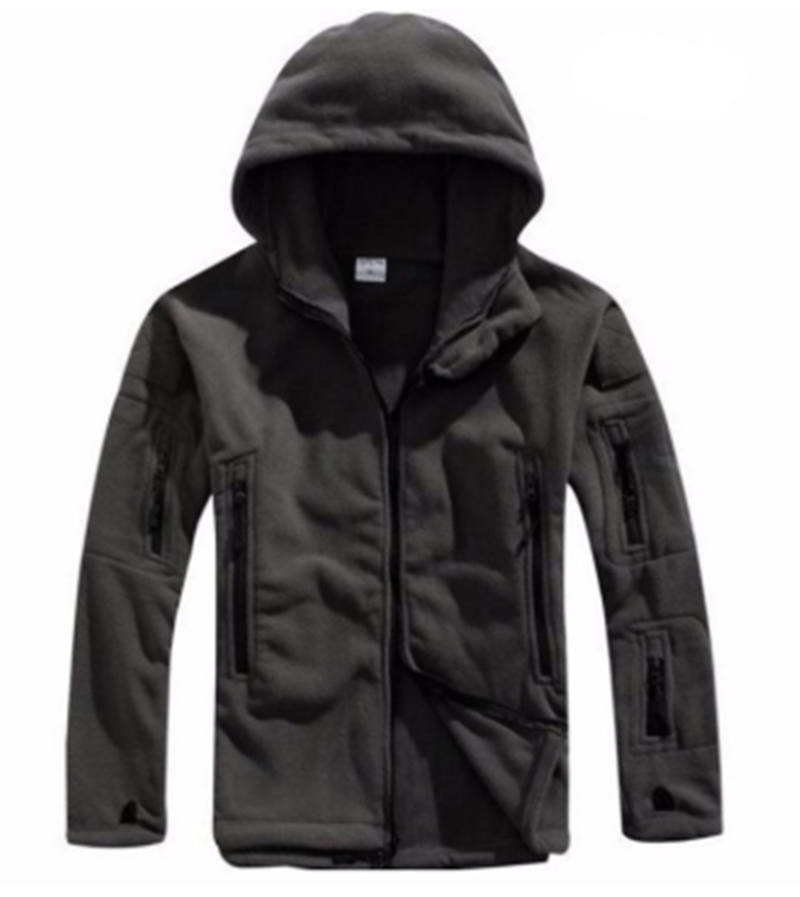 Taktische Herrenjacke mit Kapuze und praktischen Taschen für Abenteuer - 5 - Annoboutique