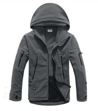 Taktische Herrenjacke mit Kapuze und praktischen Taschen für Abenteuer - 6 - Annoboutique