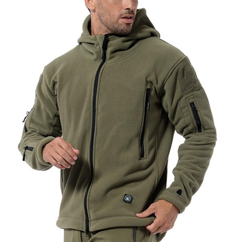 Taktische Herrenjacke mit Kapuze und praktischen Taschen für Abenteuer - 9 - Annoboutique