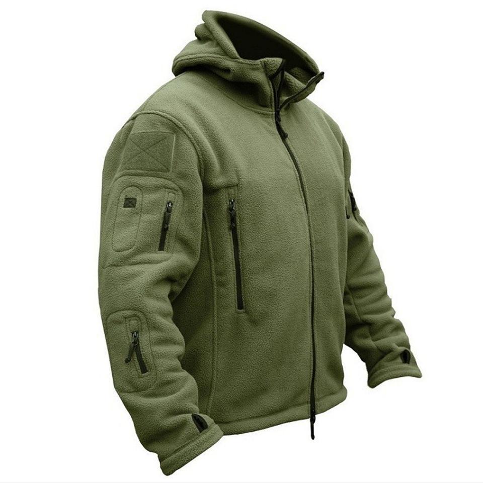 Taktische Herrenjacke mit Kapuze und praktischen Taschen für Abenteuer - 10 - Annoboutique
