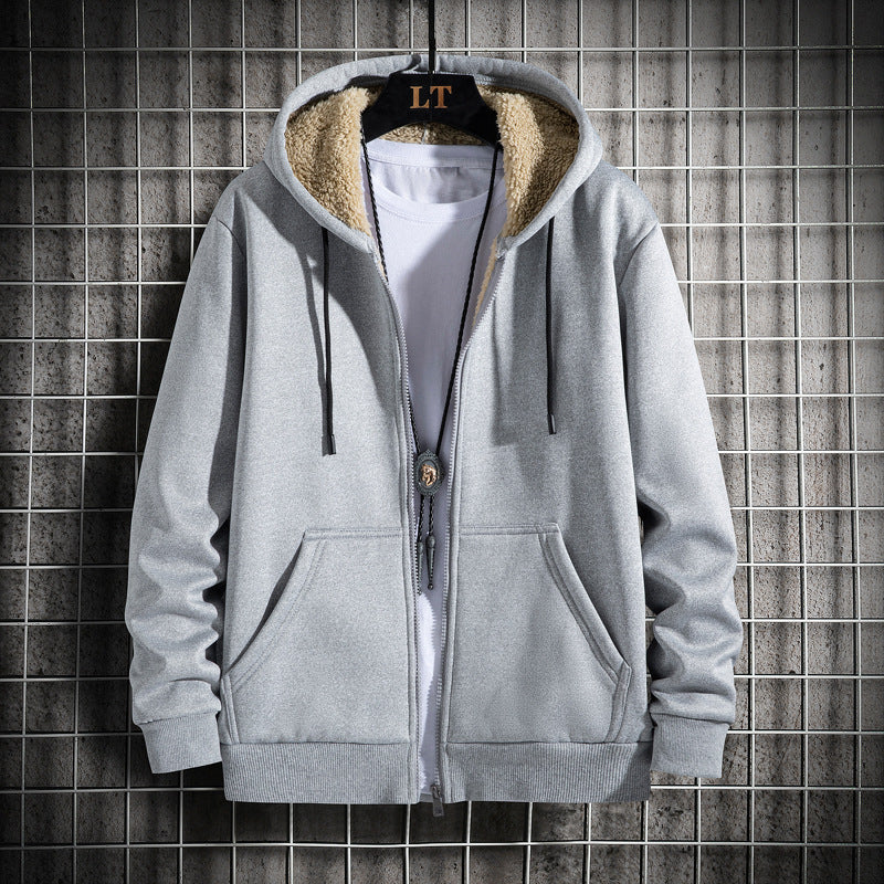 Herren Zip-Hoodie mit Kapuze für lässige Styles - 4 - Annoboutique