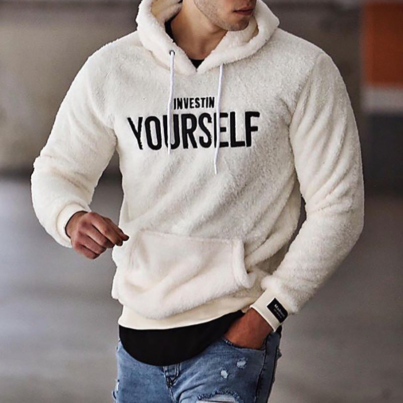 Herren Slim Fit Hoodie mit praktischer Kängurutasche - 2 - Annoboutique