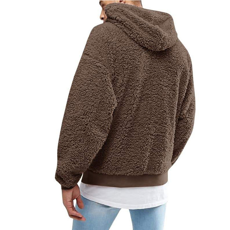 Bequemer Herren Hoodie mit verstellbarem Kordelzug - 1 - Annoboutique