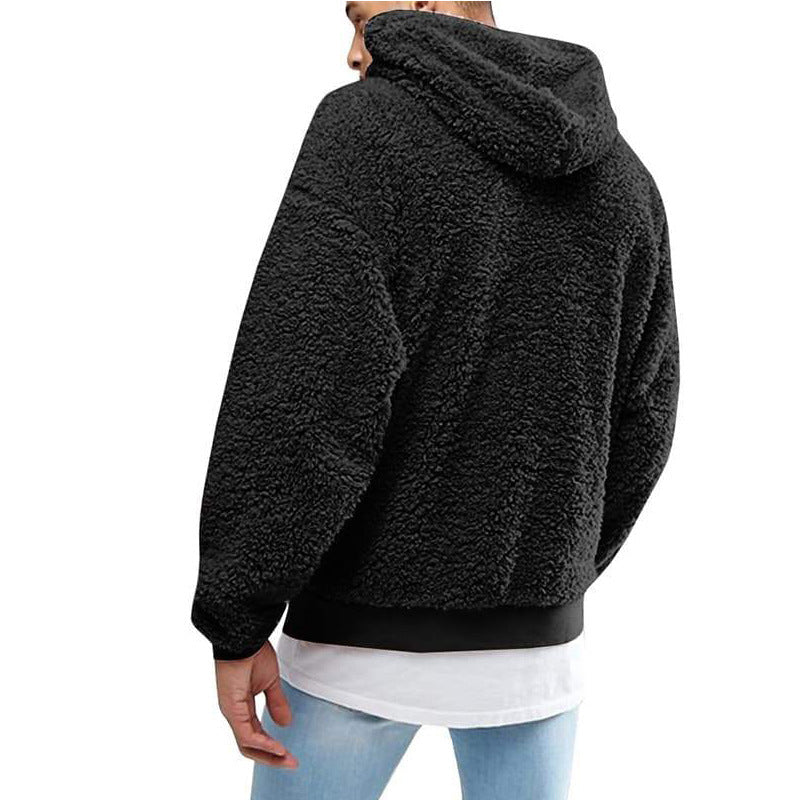 Bequemer Herren Hoodie mit verstellbarem Kordelzug - 2 - Annoboutique