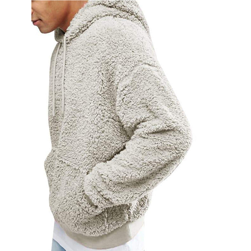 Bequemer Herren Hoodie mit verstellbarem Kordelzug - 3 - Annoboutique