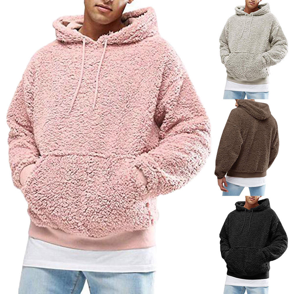 Bequemer Herren Hoodie mit verstellbarem Kordelzug - 6 - Annoboutique